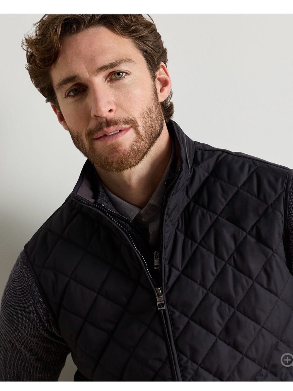 Peter Millar Essex Vest Black Quilted Black Vest Lightweight Layering Size XXL - Picture 13 of 13